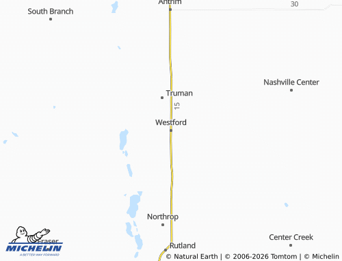 Carte MICHELIN Westford - ViaMichelin