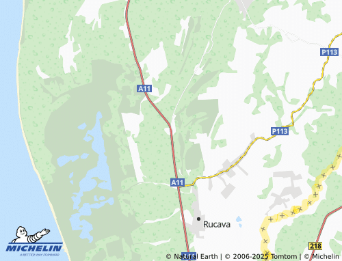 MICHELIN Peši map - ViaMichelin