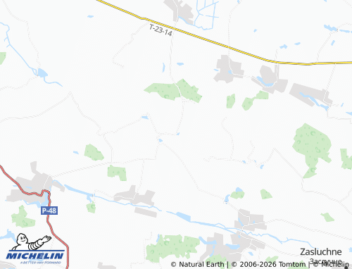 Carte MICHELIN Ordyntsi - ViaMichelin