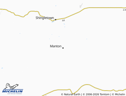 Mappa MICHELIN Manton - ViaMichelin
