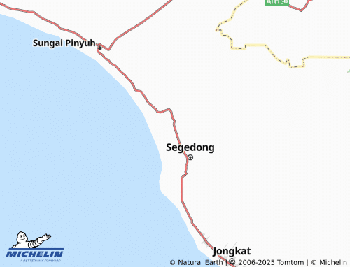 MICHELIN Sungai Purun Besar map - ViaMichelin