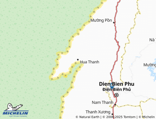 MICHELIN Hua Thanh map - ViaMichelin