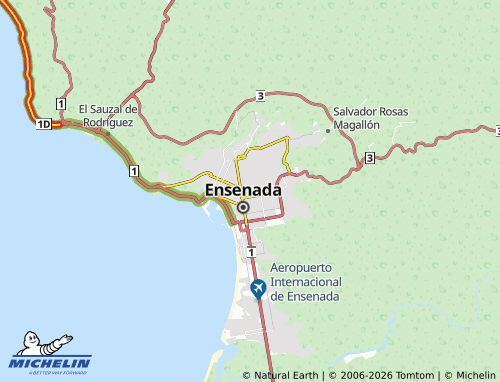 Mapa MICHELIN Aviación - ViaMichelin