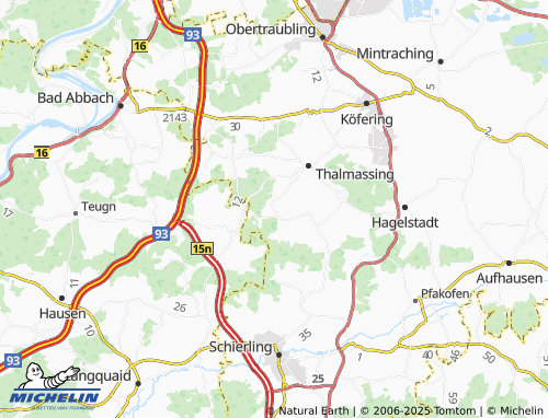 Mapa MICHELIN Luckenpaint - ViaMichelin
