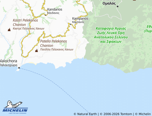 Mappa MICHELIN Sougia - ViaMichelin