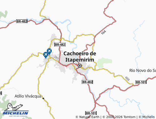 Mapa MICHELIN Novo Parque - ViaMichelin