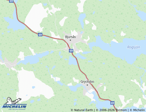Carte MICHELIN Näset - ViaMichelin