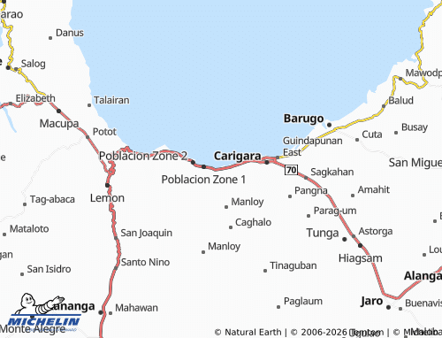 MICHELIN Nauguisan map - ViaMichelin