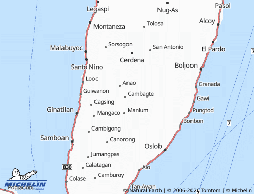 MICHELIN Cansalo-Ay map - ViaMichelin
