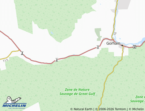 Mappa MICHELIN Randolph - ViaMichelin