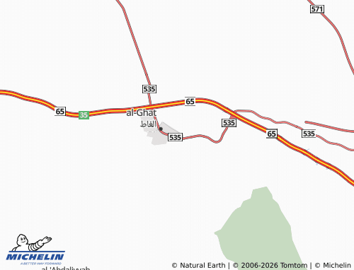 MICHELIN Al Naql map - ViaMichelin