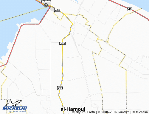 Mapa MICHELIN al-Majaz al-Sharqi - ViaMichelin