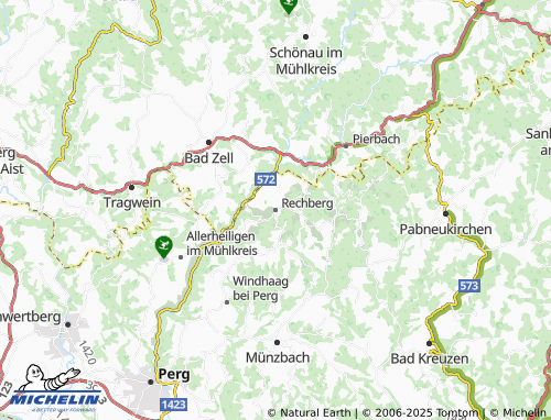 Carte MICHELIN Rechberg - ViaMichelin
