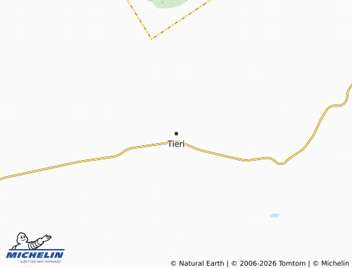 MICHELIN Tieri map - ViaMichelin