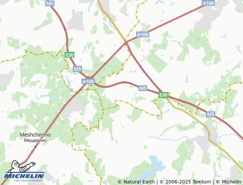 MICHELIN Svistyagino map - ViaMichelin