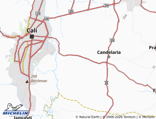 Carte MICHELIN El Carmelo - ViaMichelin