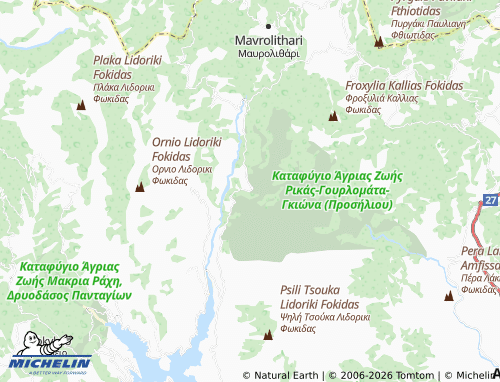 Carte MICHELIN Sykia - ViaMichelin