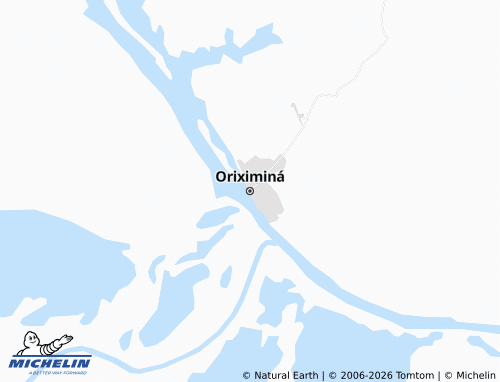 MICHELIN Oriximiná map - ViaMichelin