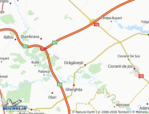 Mapa MICHELIN Cornu De Jos - ViaMichelin