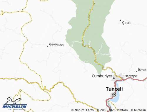 MICHELIN Pınar map - ViaMichelin