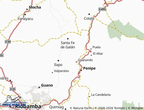 MICHELIN San José del Chazo map - ViaMichelin