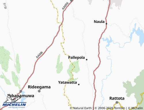 MICHELIN Ambokka map - ViaMichelin