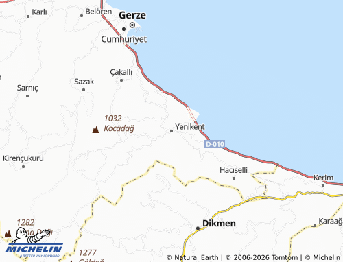 Mappa MICHELIN Yenikent - ViaMichelin