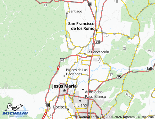 Mapa MICHELIN Valladolid - ViaMichelin