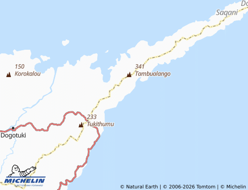 MICHELIN Tawake map - ViaMichelin