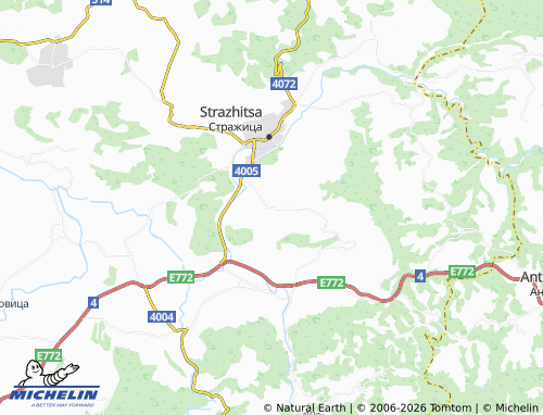 Mapa MICHELIN Blagoevo - ViaMichelin