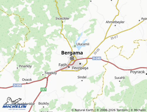 Mappa MICHELIN Barbaros - ViaMichelin