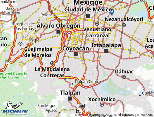 Mapa MICHELIN Del Niño Jesús - ViaMichelin