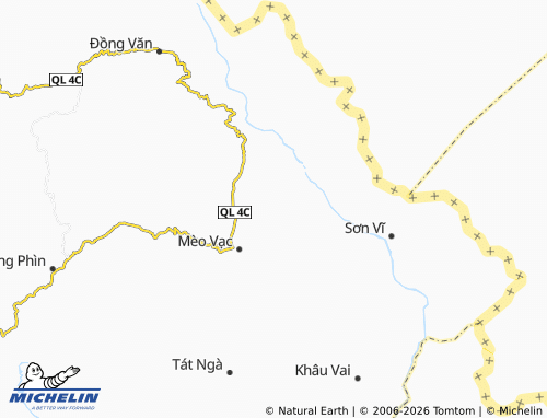 Mapa MICHELIN Giàng Chu Phìn - ViaMichelin