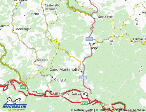 Carte MICHELIN Ville - ViaMichelin
