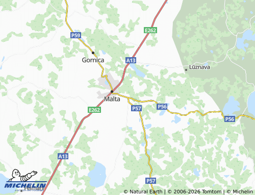 Mapa MICHELIN Rozentova - ViaMichelin