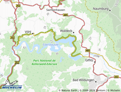 MICHELIN Rehbach map - ViaMichelin