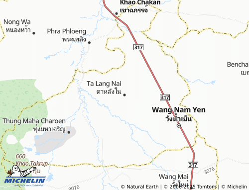 MICHELIN Ta Lang Nai map - ViaMichelin