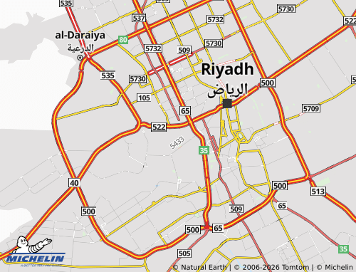 Carte MICHELIN al-Muadhir - ViaMichelin