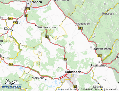 MICHELIN Lösau map - ViaMichelin