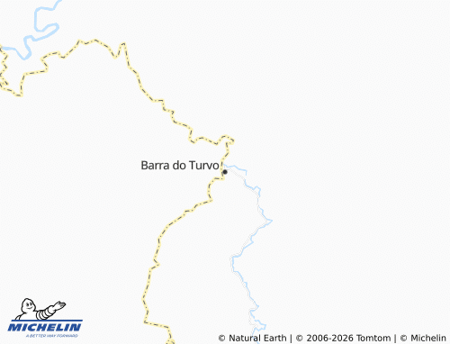 Mapa MICHELIN Barra do Turvo - ViaMichelin