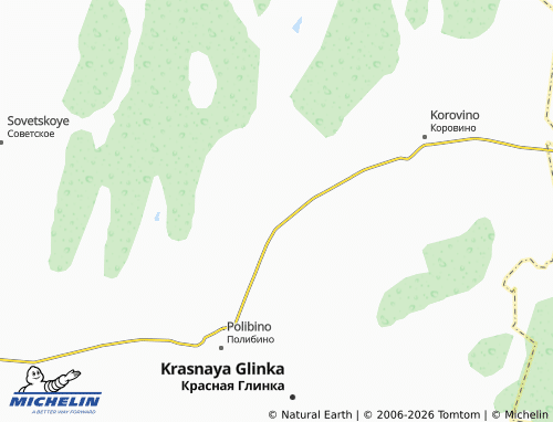 MICHELIN-Landkarte Druzhina - ViaMichelin