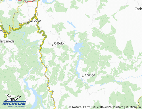 MICHELIN Coreixido map - ViaMichelin