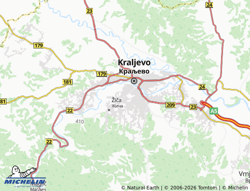 Carte MICHELIN Kovači - ViaMichelin