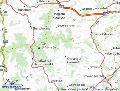 Mappa MICHELIN Holzham - ViaMichelin