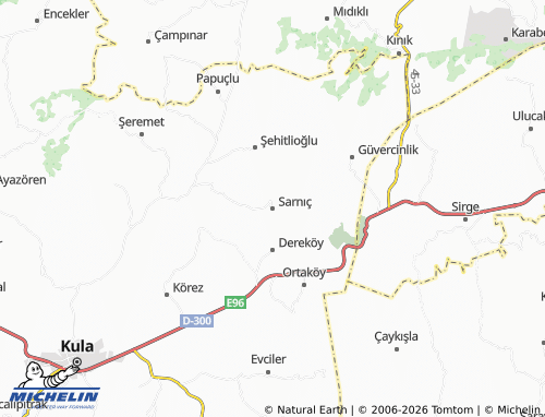 Mappa MICHELIN Sarnıç - ViaMichelin