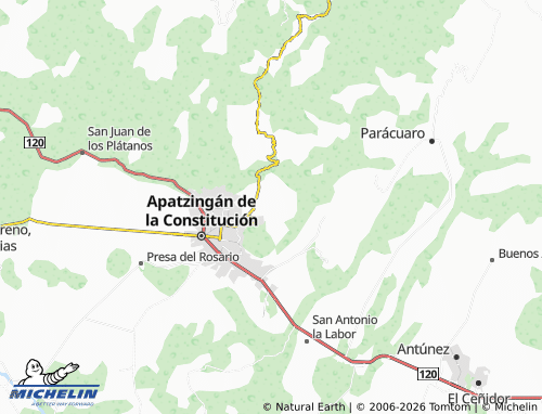 Mapa MICHELIN Ampliación Cristóbal Colón - ViaMichelin