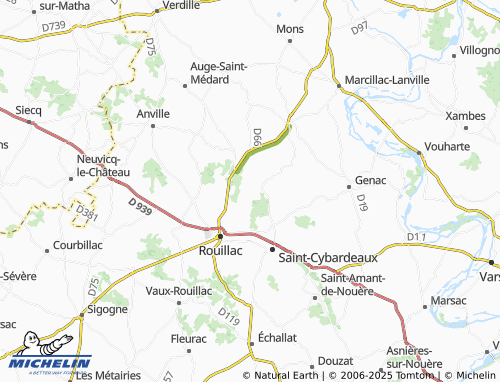 Carte MICHELIN Grosville - ViaMichelin