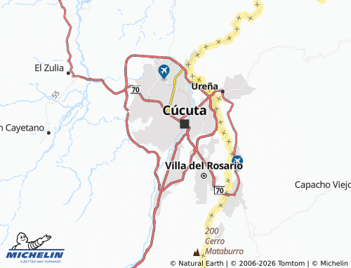 Mappa MICHELIN Barrio Blanco - ViaMichelin