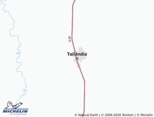 MICHELIN Tailândia map - ViaMichelin