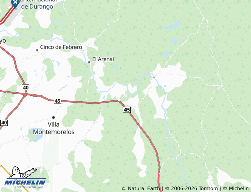 Mappa MICHELIN Héroes de Nacozari - ViaMichelin